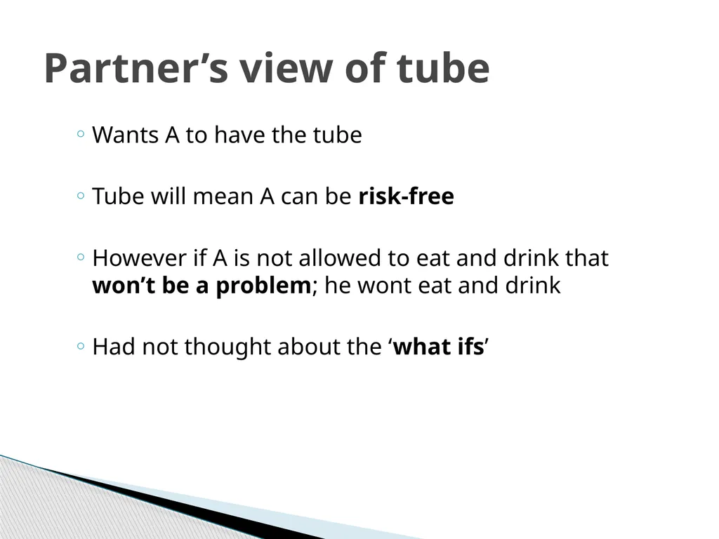 Risk Feeding : Managing it better Dr Rachael - slide 4 of 13