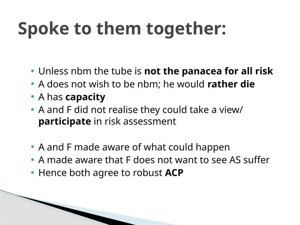 Risk Feeding : Managing it better Dr Rachael - slide 5 of 13