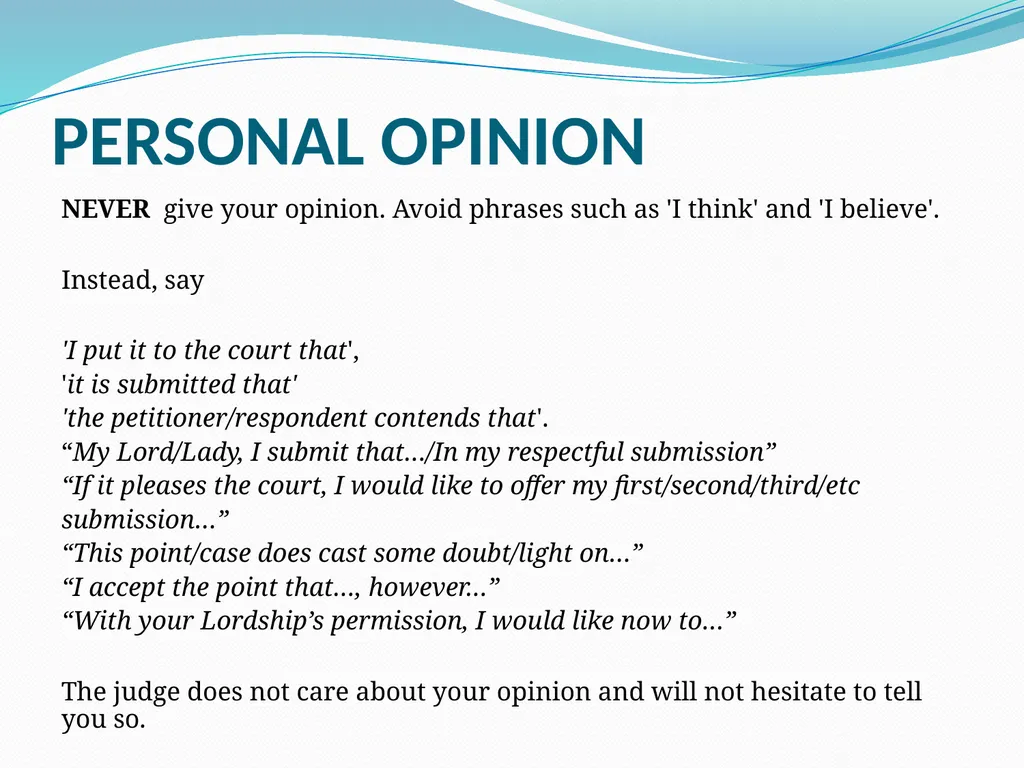 MOOT COURTS An Overview Oral Arguments An - slide 10 of 20