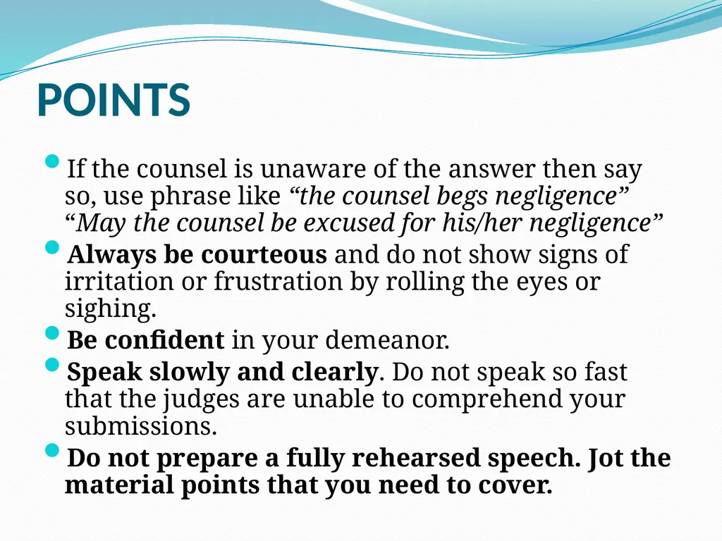 MOOT COURTS An Overview Oral Arguments An - slide 16 of 20