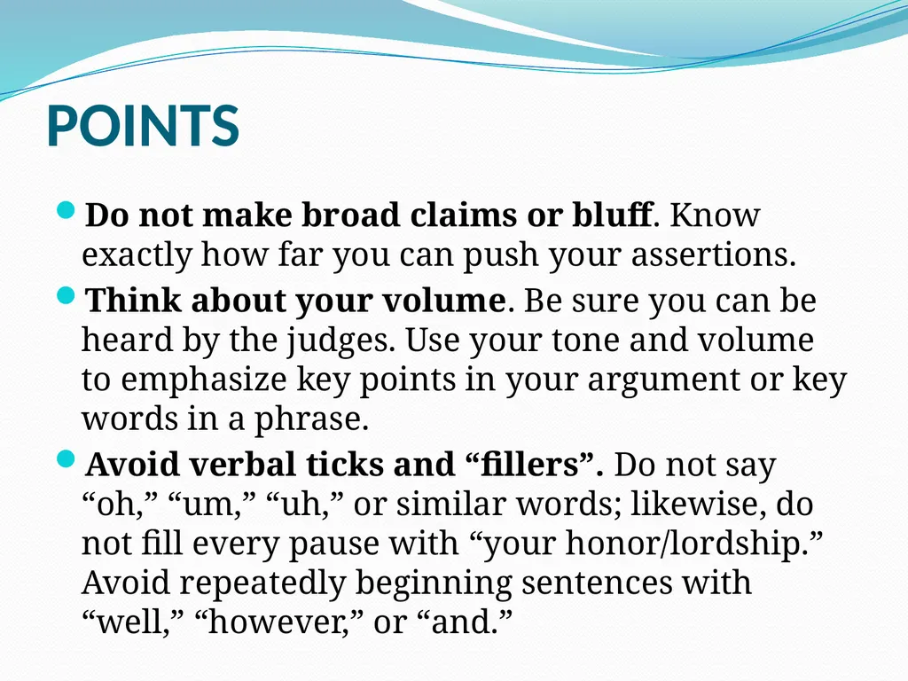MOOT COURTS An Overview Oral Arguments An - slide 17 of 20