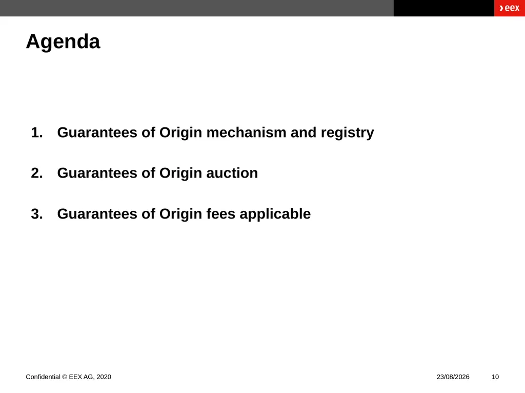Guarantees of Origin Presentation Paris November - slide 10 of 17