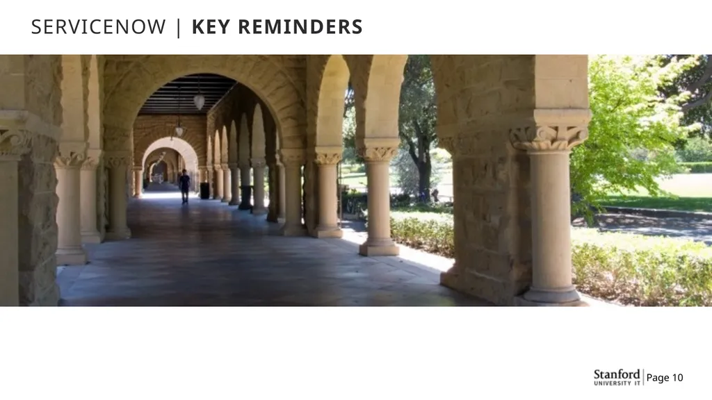 ServiceNow Implementation Project Campus - slide 10 of 13