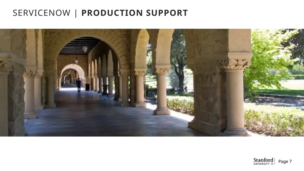 ServiceNow Implementation Project Campus - slide 7 of 13