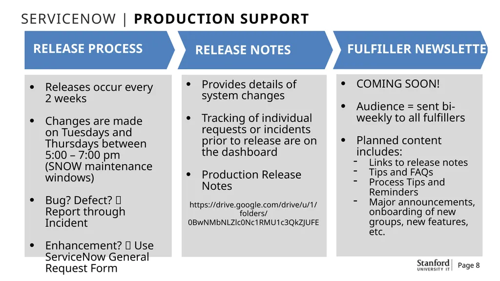 ServiceNow Implementation Project Campus - slide 8 of 13