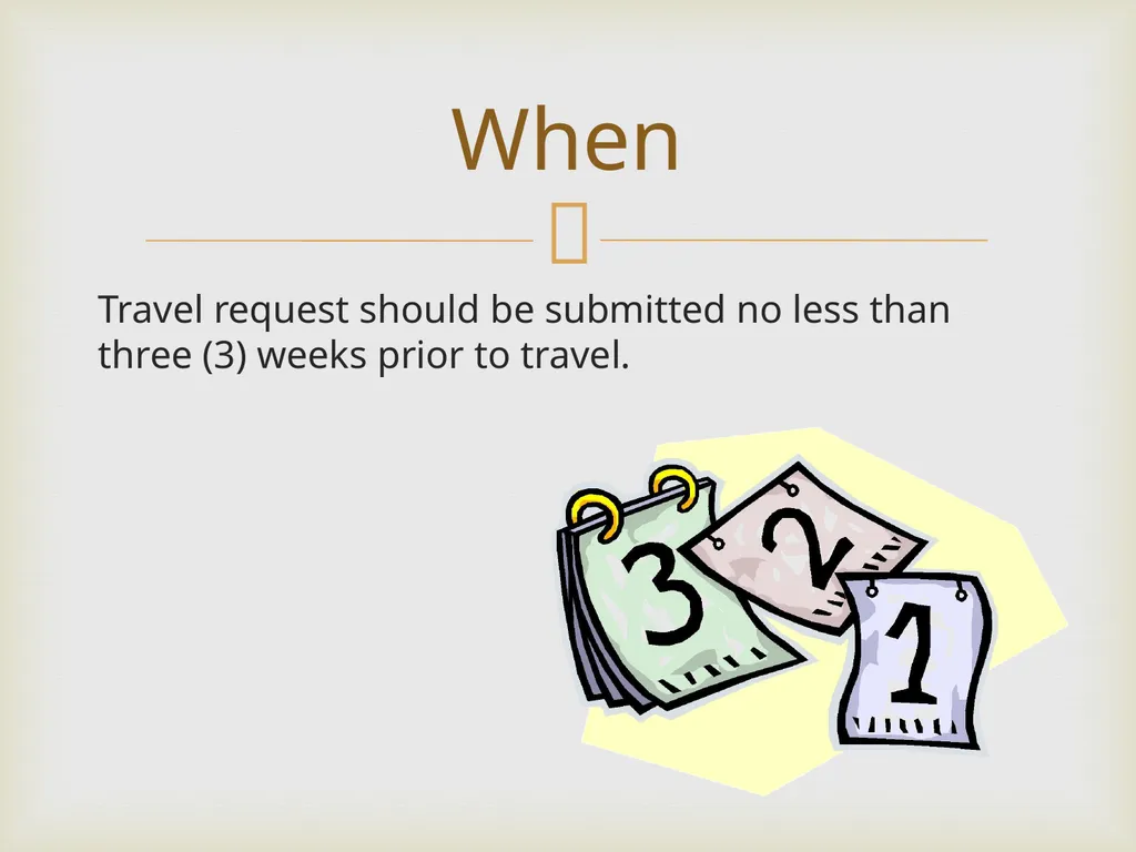 Faculty Development Travel Request/ODEOL Title III - slide 6 of 18