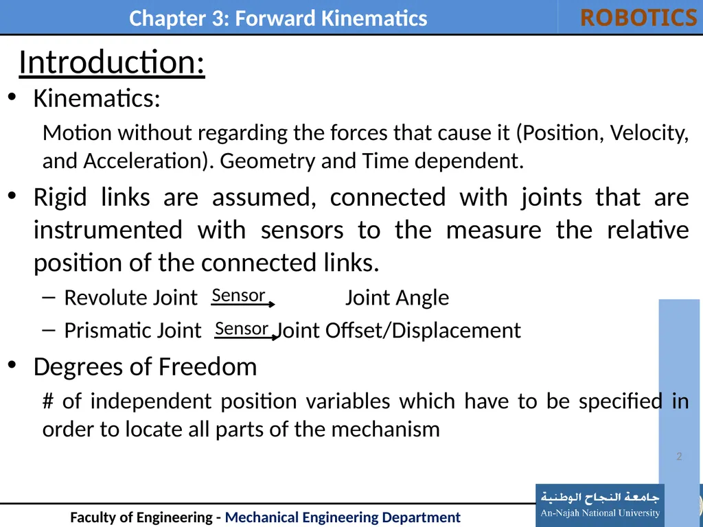 Outline: Introduction Link Description - slide 2 of 37