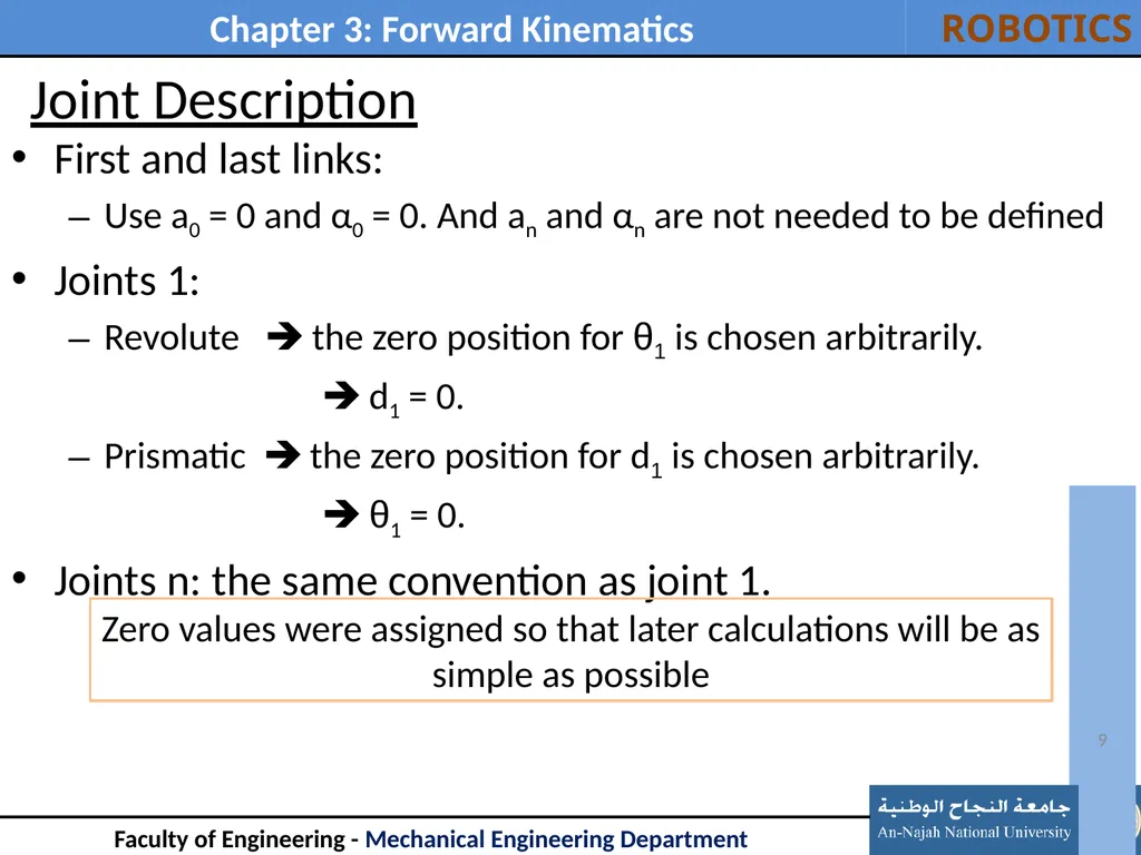 Outline: Introduction Link Description - slide 9 of 37