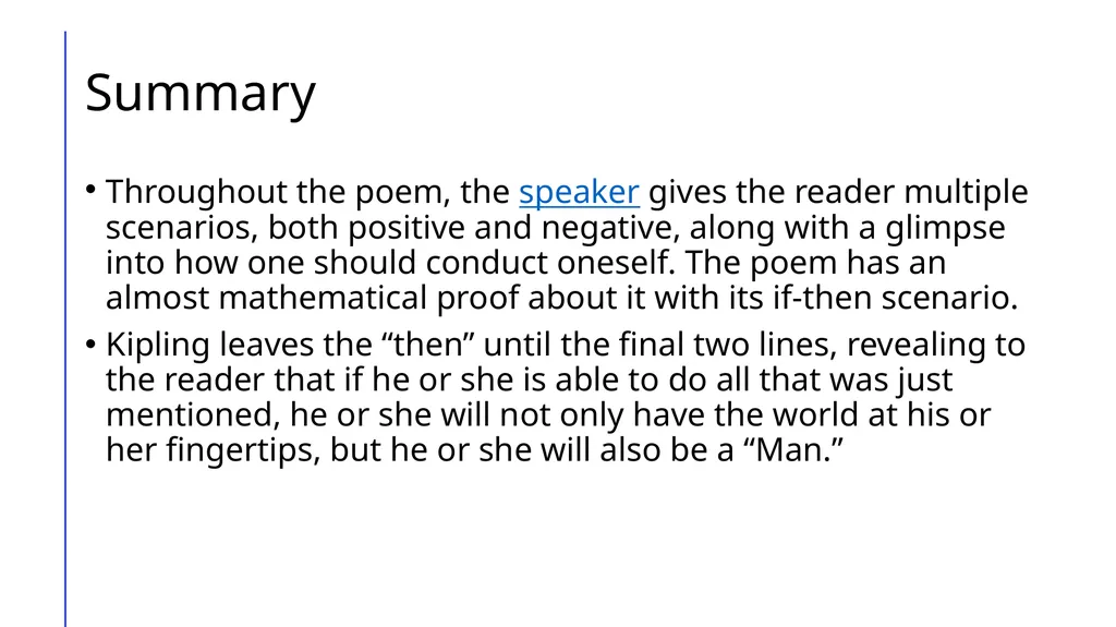‘If’ Rudyard Kipling The Poet: Joseph Rudyard - slide 4 of 18