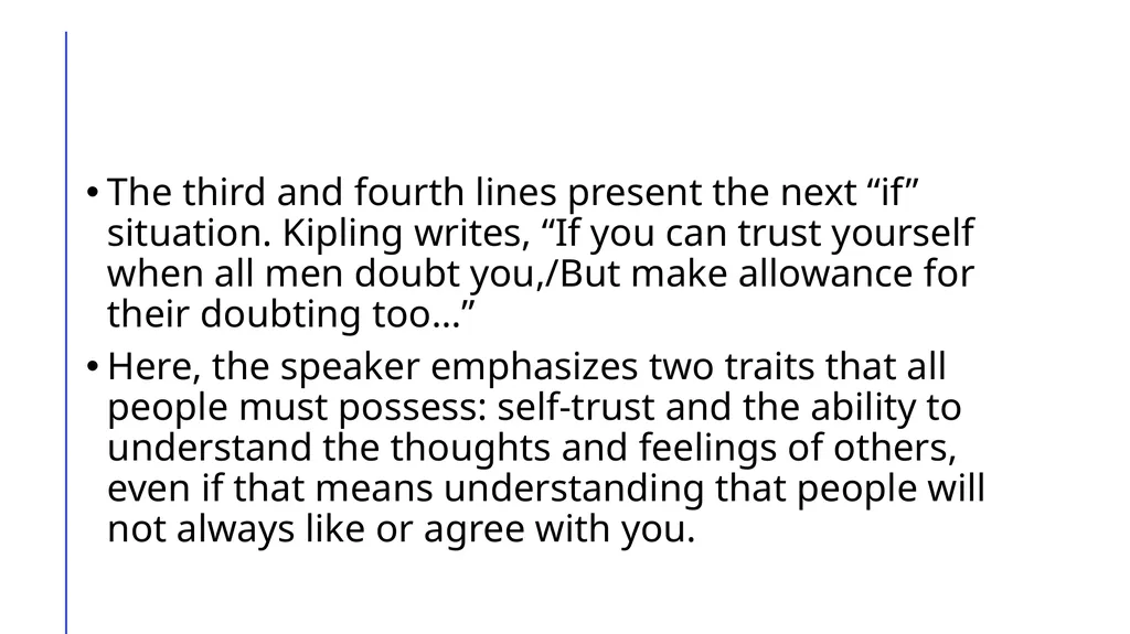 ‘If’ Rudyard Kipling The Poet: Joseph Rudyard - slide 6 of 18
