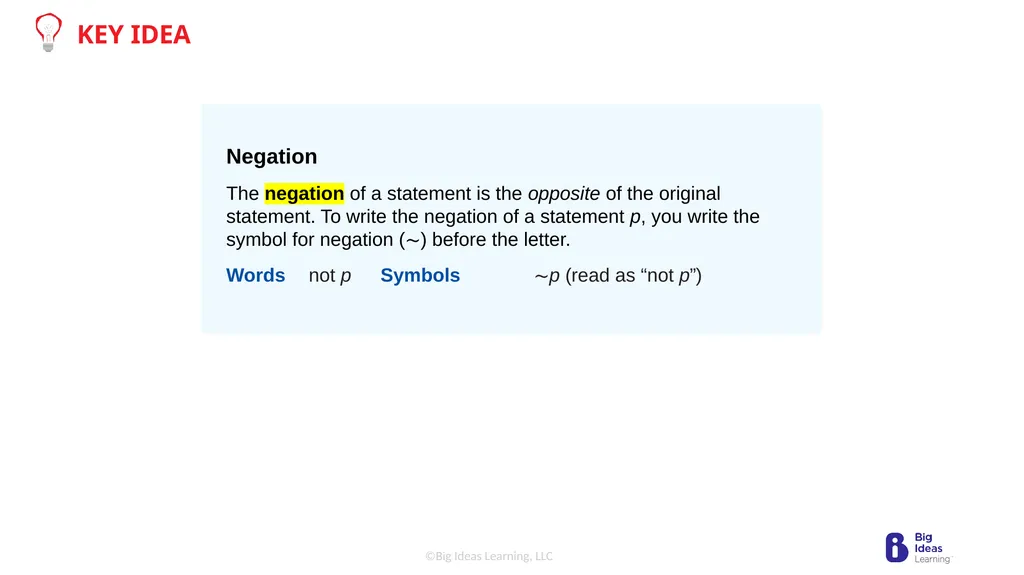 Lesson 2.1 Conditional Statements Learning Target: - slide 6 of 13