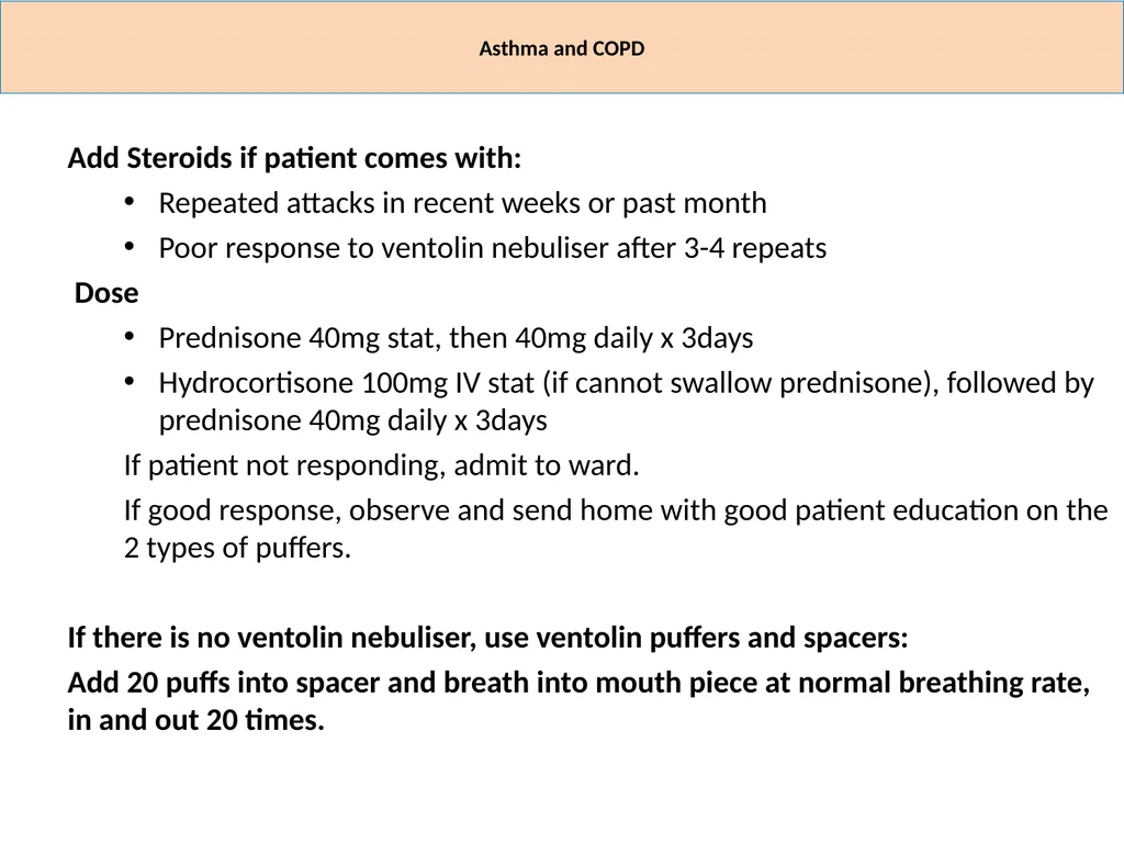 If borderline, start with diet + exercise - slide 7 of 7