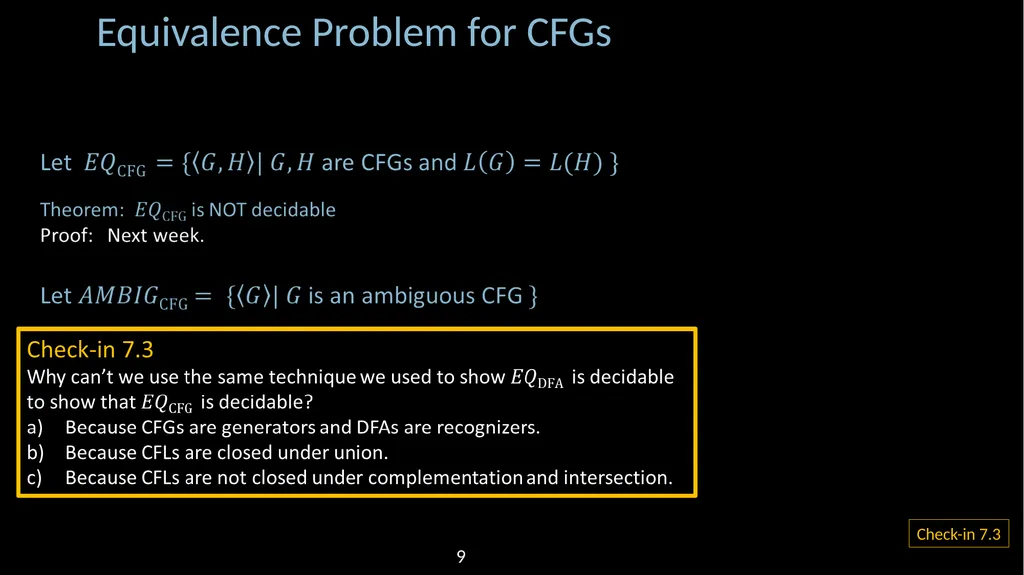 18.404/6.840 Lecture 7 Last time: - Equivalence of - slide 9 of 12