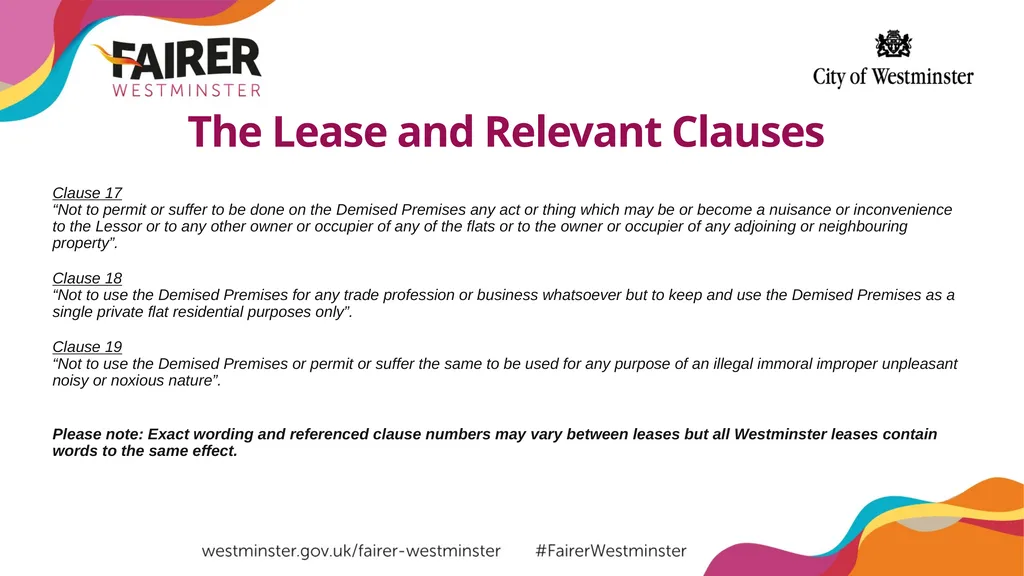 Tackling Short-lets in Leasehold Properties Short - slide 3 of 10