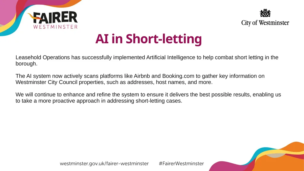 Tackling Short-lets in Leasehold Properties Short - slide 8 of 10