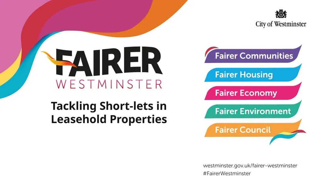 Tackling Short-lets in Leasehold Properties Short - slide 1 of 10