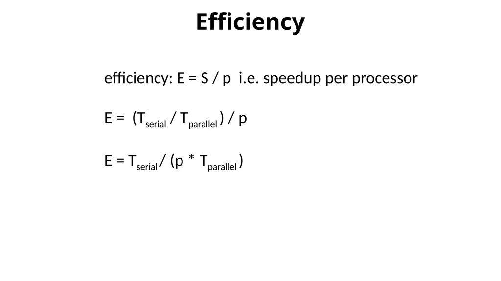 Performance Analysis Recap Concurrency, - slide 8 of 21