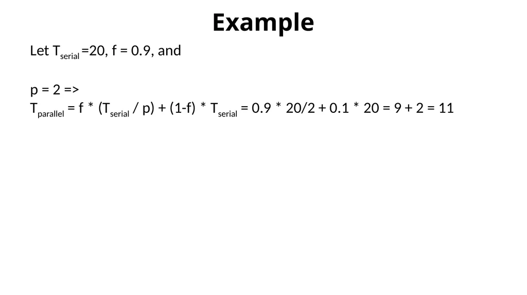 Performance Analysis Recap Concurrency, - slide 12 of 21