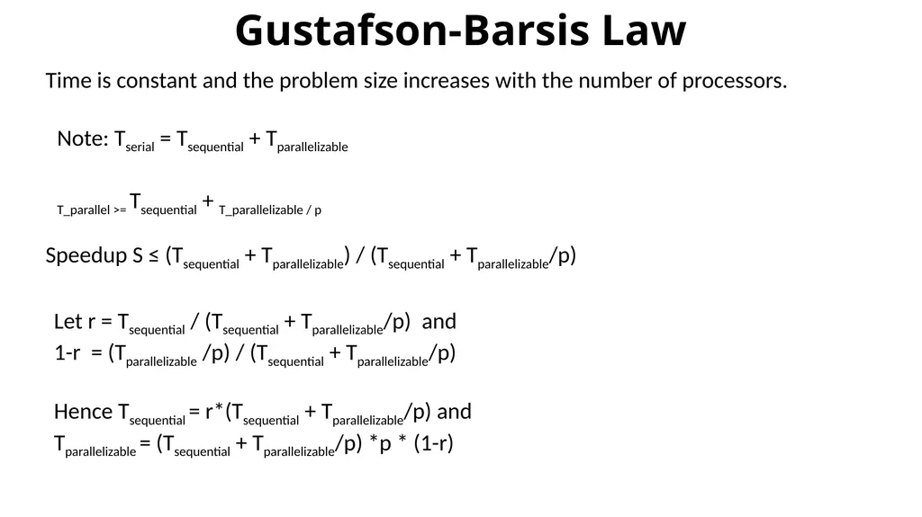 Performance Analysis Recap Concurrency, - slide 17 of 21