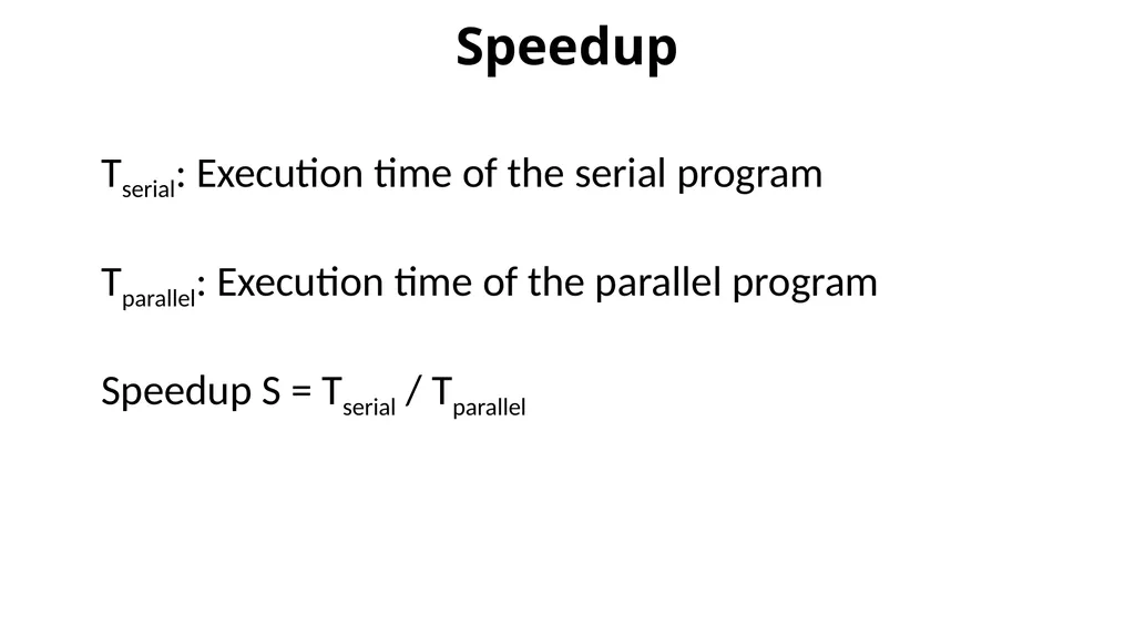 Performance Analysis Recap Concurrency, - slide 5 of 21