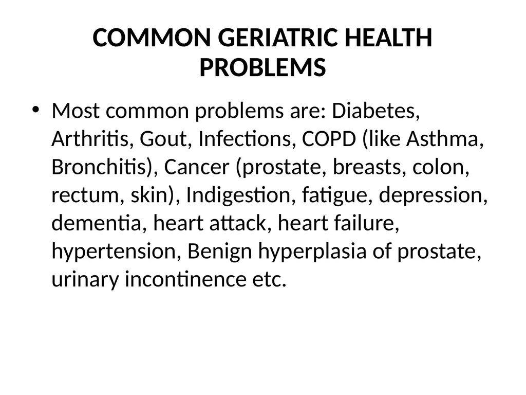 “The Need for Geriatric Nursing In the Coming - slide 6 of 23