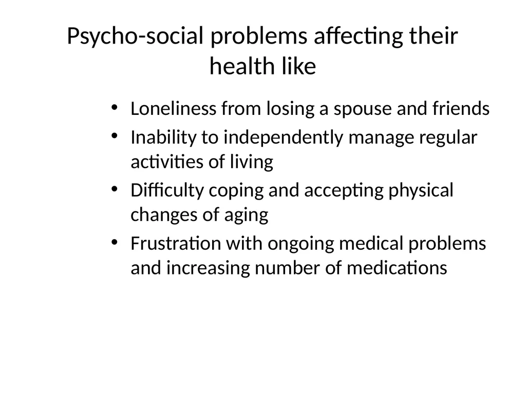 “The Need for Geriatric Nursing In the Coming - slide 7 of 23
