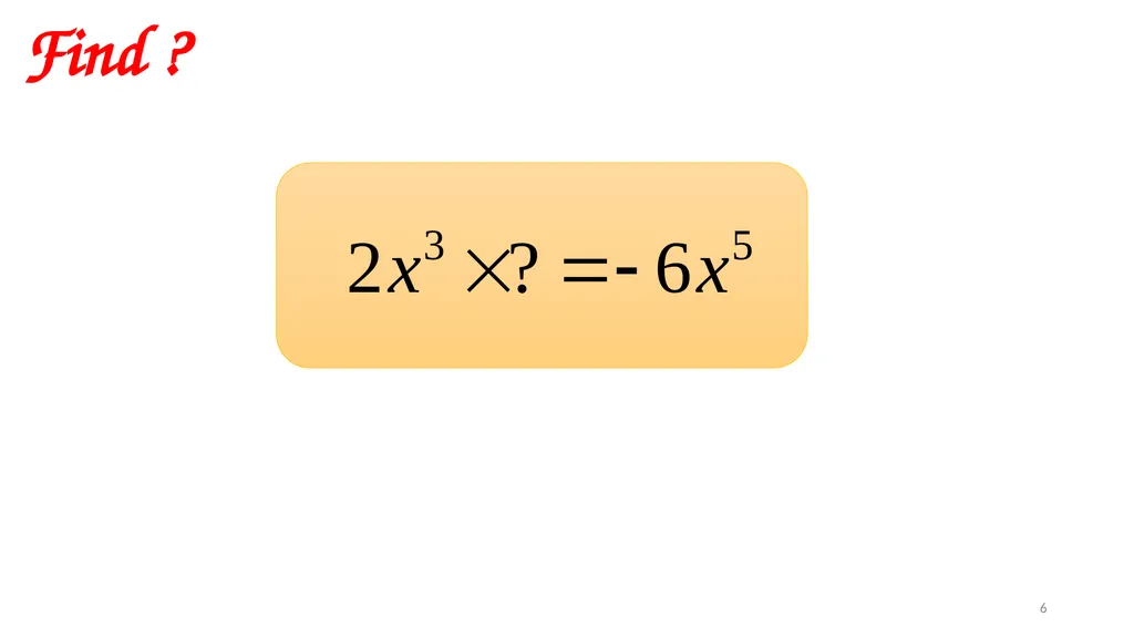 Algebra Fractions - Long Division Wednesday, - slide 6 of 22
