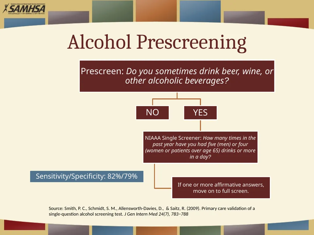 Screening Patients for Substance Use in Your - slide 11 of 35