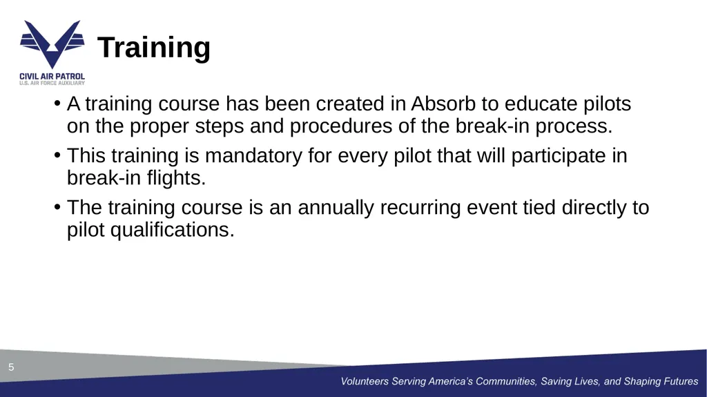 Engine Break-In Guidance and Procedures 1 The - slide 5 of 13