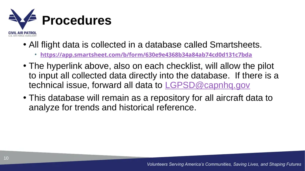 Engine Break-In Guidance and Procedures 1 The - slide 10 of 13