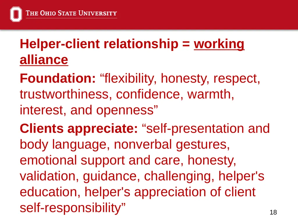 Anti-Poverty Technology: Egan, The Skilled Helper - slide 18 of 28