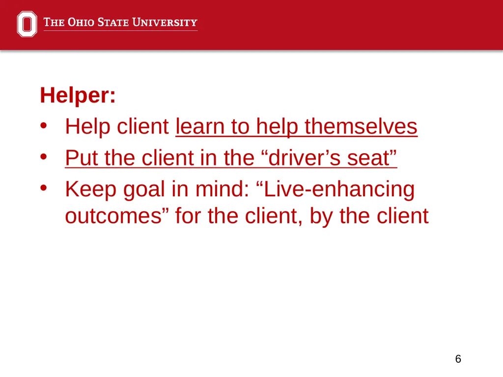 Anti-Poverty Technology: Egan, The Skilled Helper - slide 6 of 28