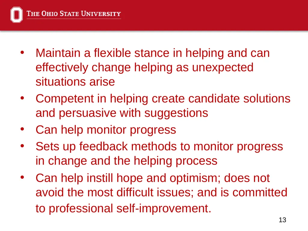 Anti-Poverty Technology: Egan, The Skilled Helper - slide 13 of 28