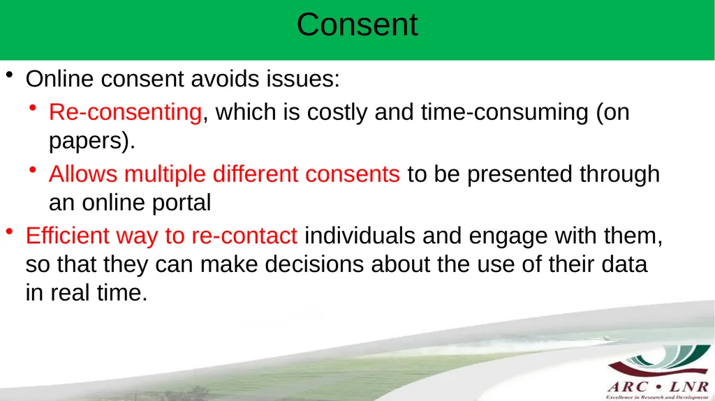Challenges in Implementing Data Sharing Principles - slide 11 of 17