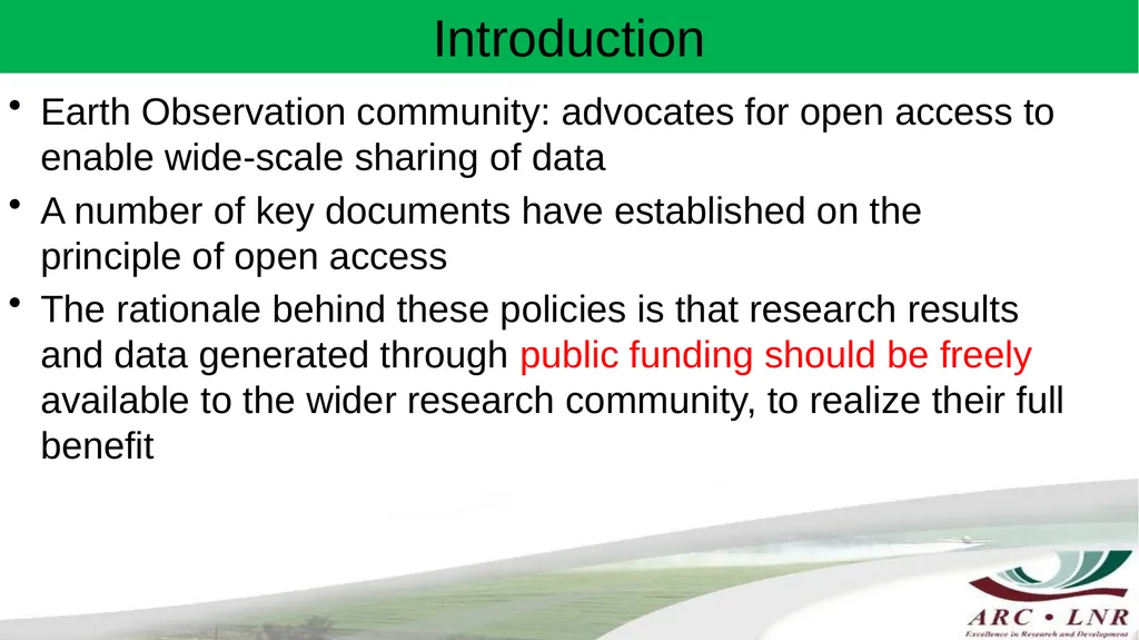 Challenges in Implementing Data Sharing Principles - slide 3 of 17
