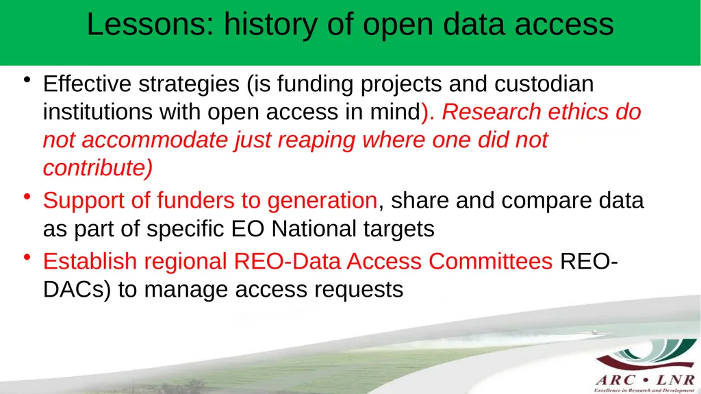 Challenges in Implementing Data Sharing Principles - slide 6 of 17