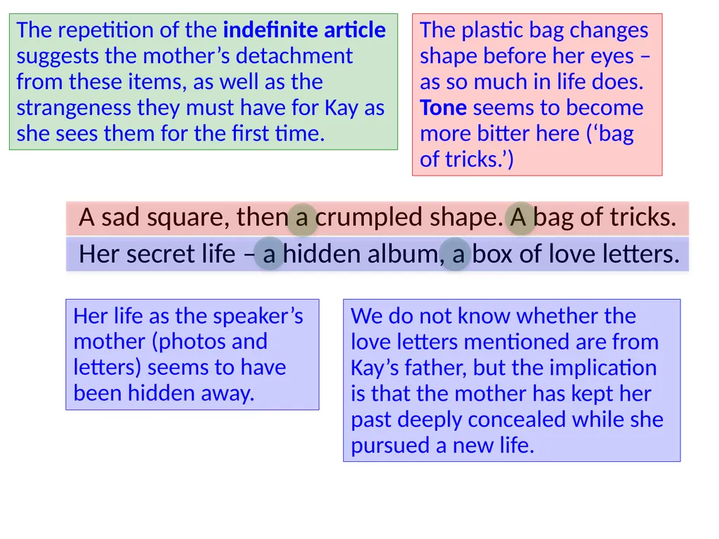 ‘Keeping Orchids’ Jackie Kay The persona – - slide 27 of 37