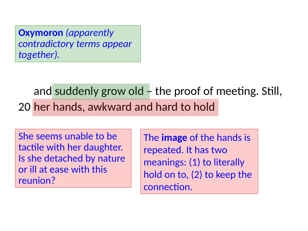 ‘Keeping Orchids’ Jackie Kay The persona – - slide 25 of 37