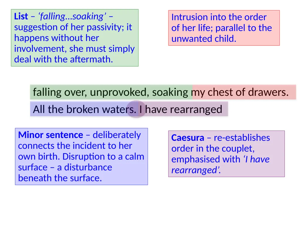 ‘Keeping Orchids’ Jackie Kay The persona – - slide 19 of 37