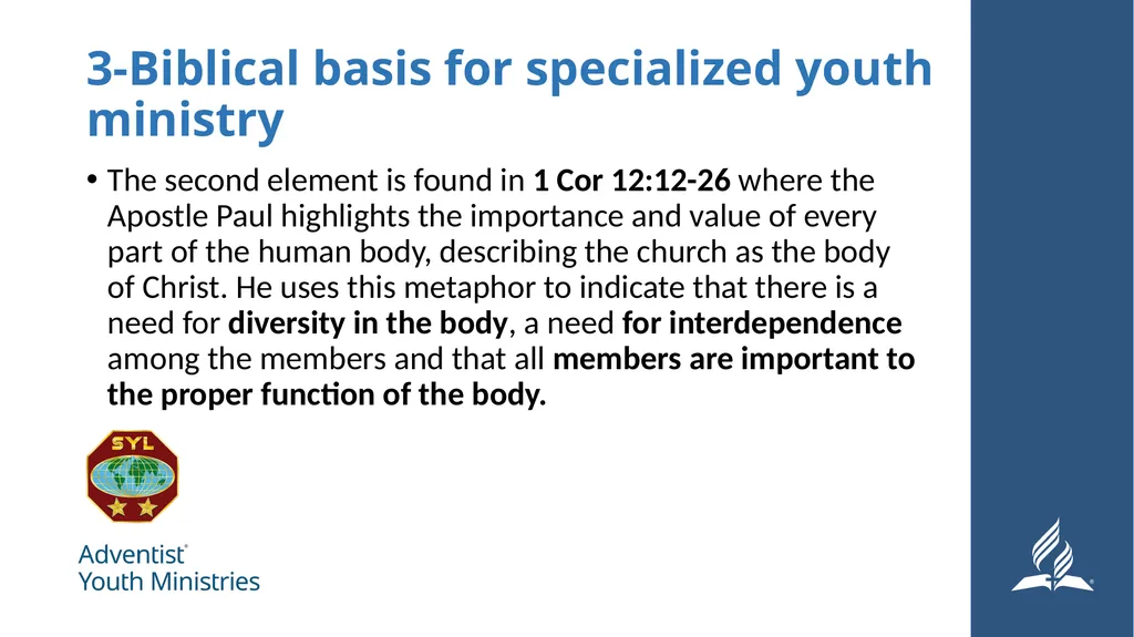 Seminar 3: Current Issues The Need for Specialized - slide 6 of 28