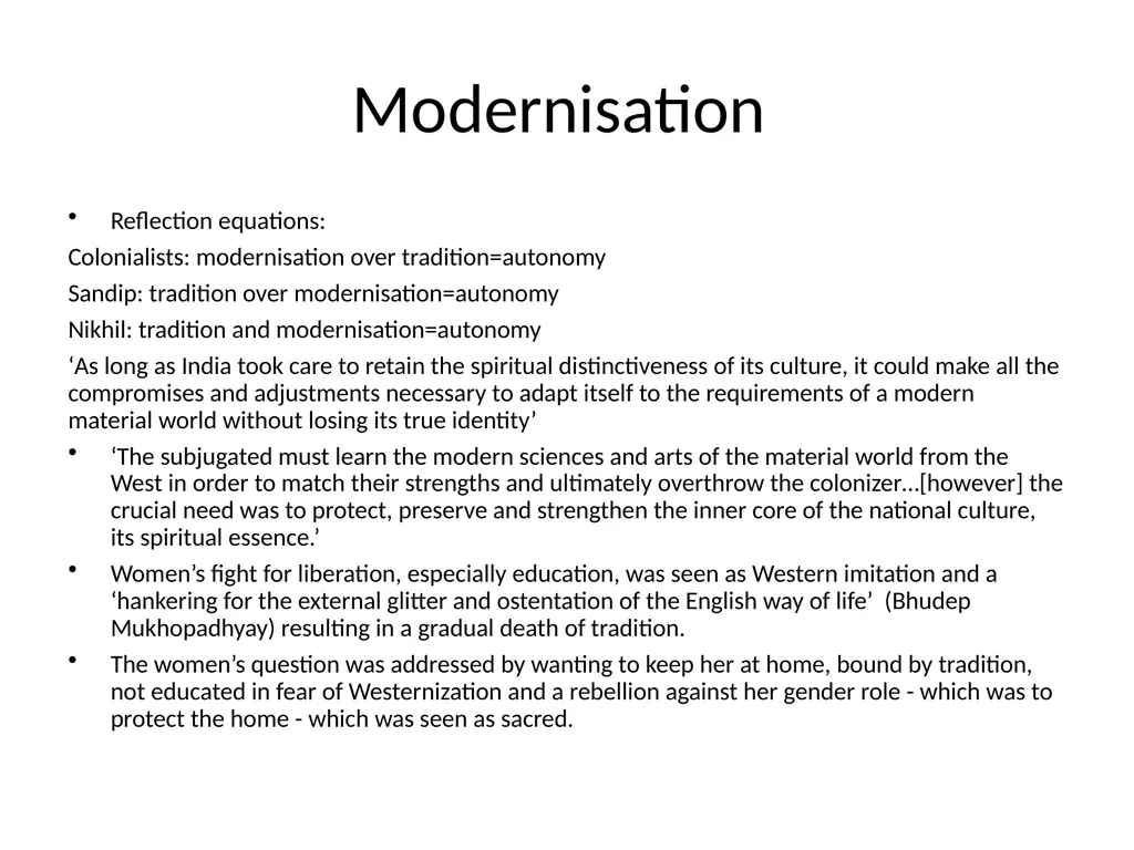 The Home and the World Film Review Character - slide 18 of 20