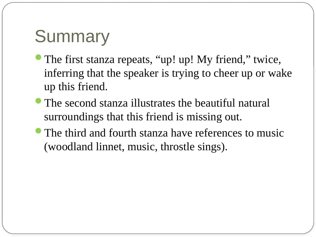 By William Wordsworth The Tables Turned William - slide 4 of 11