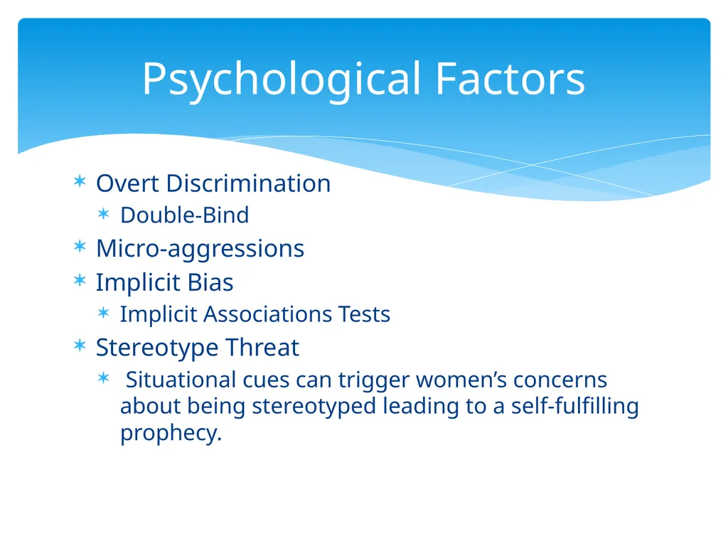 Addressing Gender Biases and Stereotypes in the - slide 8 of 15