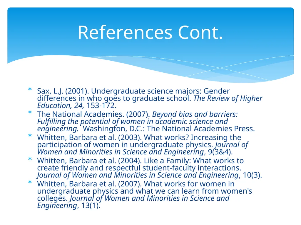 Addressing Gender Biases and Stereotypes in the - slide 15 of 15