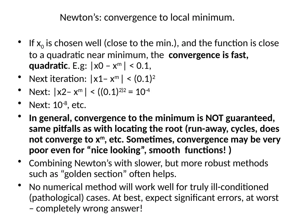 Minimization methods Minimization problems: from - slide 16 of 19