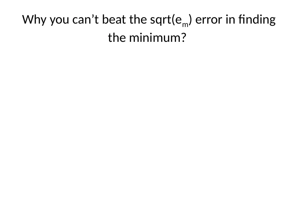 Minimization methods Minimization problems: from - slide 18 of 19
