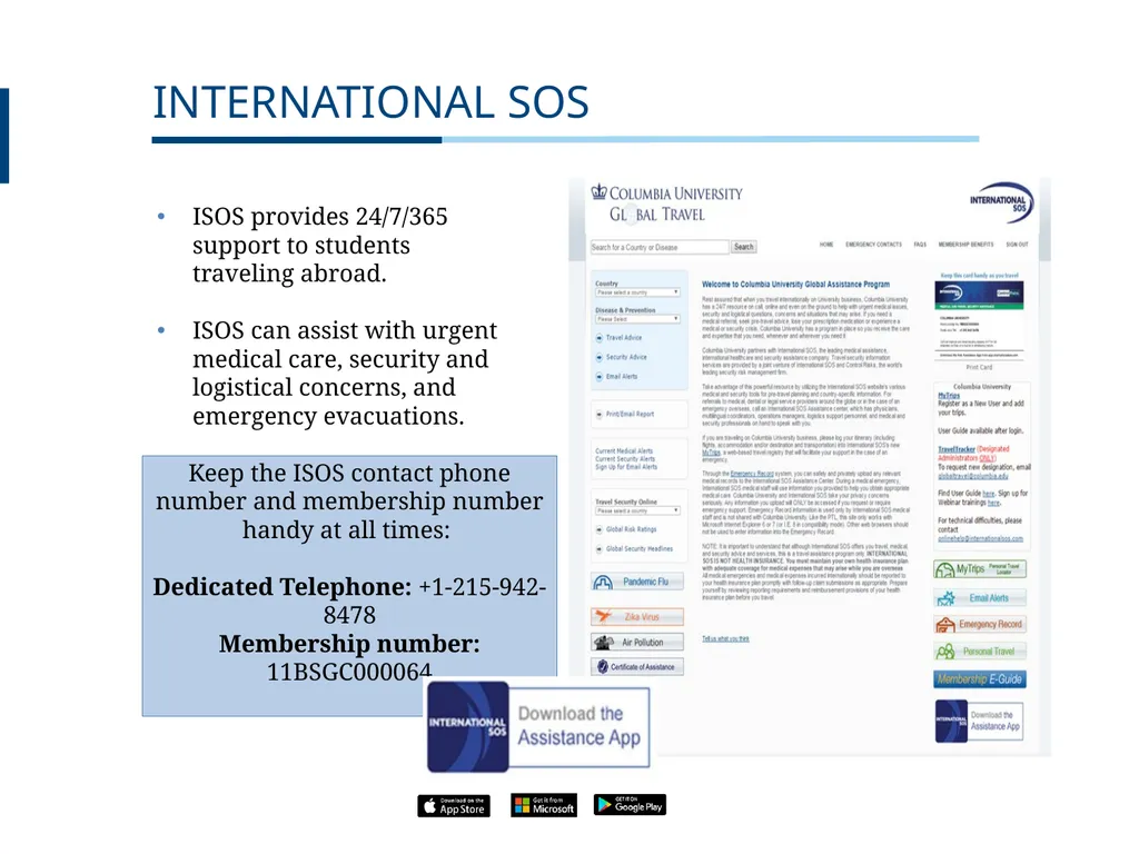 UNDERGRADUATE TRAVEL POLICY Pre-Departure - slide 9 of 46