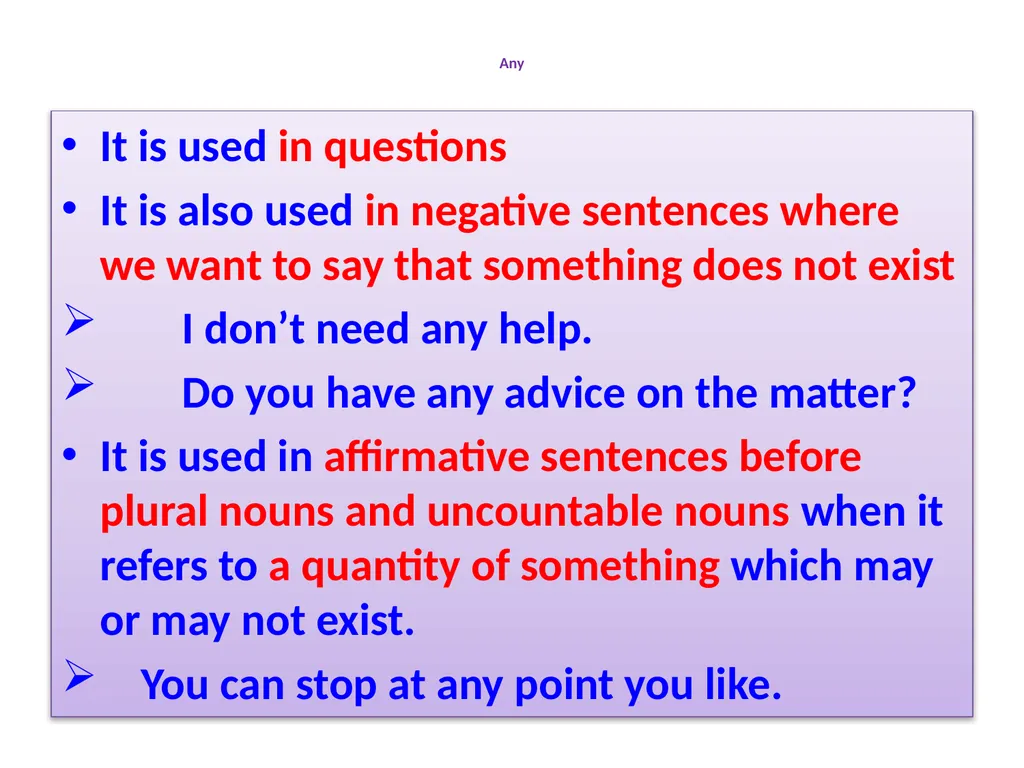 LESSON ON DETERMINER (PART-2) A determiner is a - slide 4 of 10