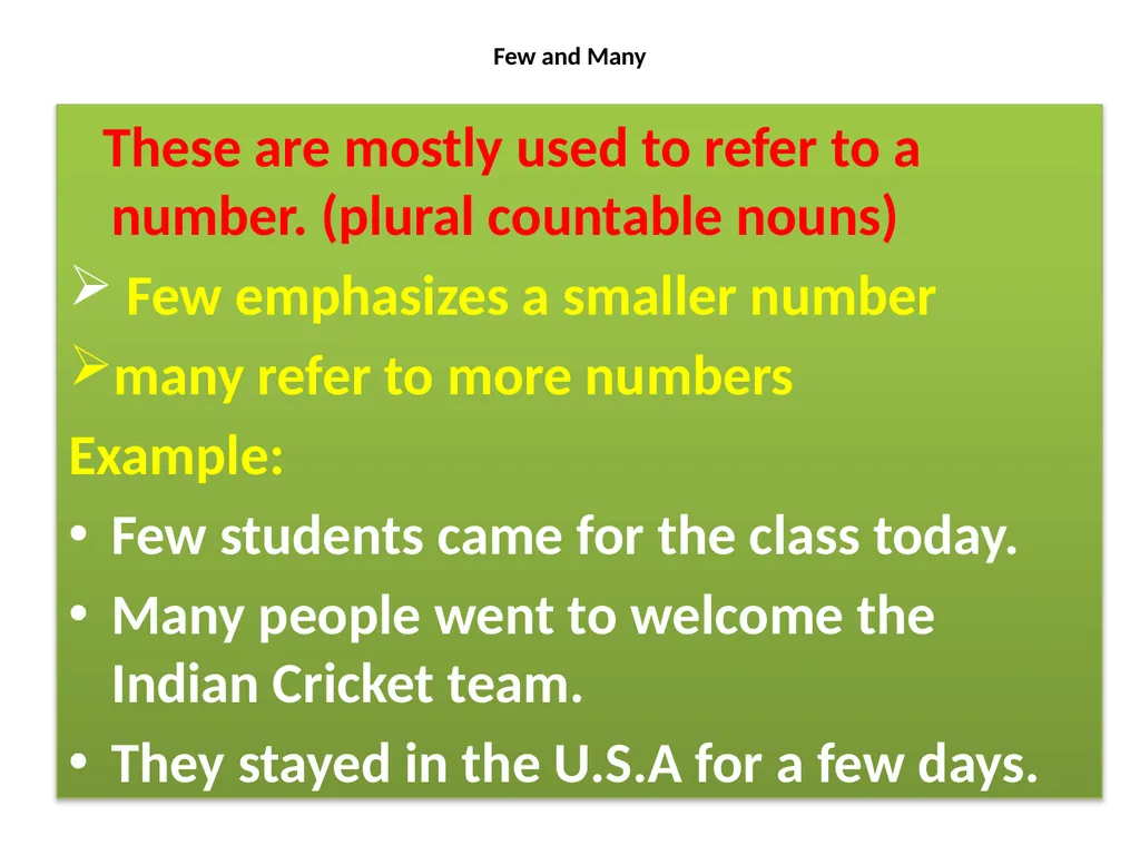 LESSON ON DETERMINER (PART-2) A determiner is a - slide 6 of 10