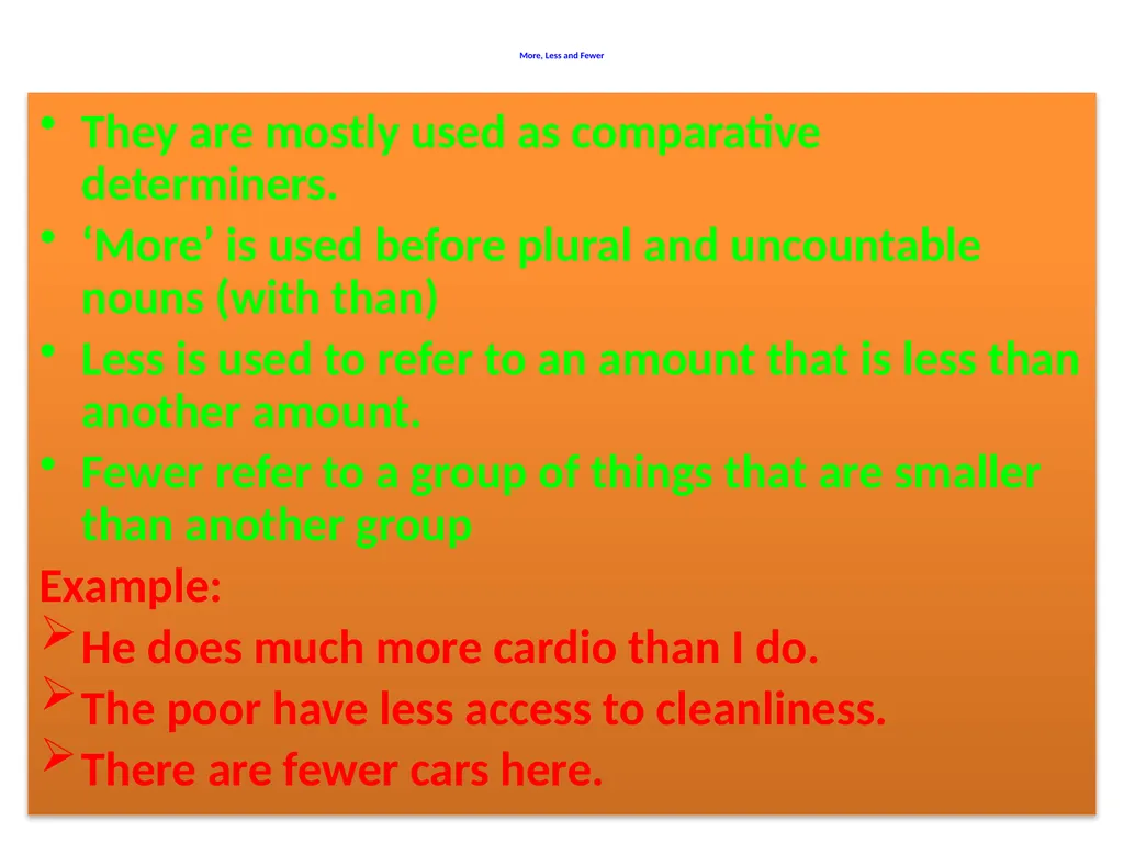 LESSON ON DETERMINER (PART-2) A determiner is a - slide 7 of 10